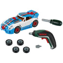 Build and Tune Toy Car Set with Lights, Sounds, Tyres and Sticker Options
