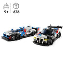 LEGO Speed Champions 76922 BMW M4 GT3 & BMW M Hybrid V8 Toy Cars Set