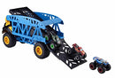 Hot Wheels Monster Mover and 3 Monster Trucks