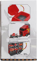Ultimate Versatile 10 in 1 Big Carrier Truck - Complete Fire Truck Toy Set