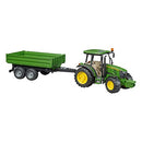 Bruder John Deere 1:16 5115M with Tipping Trailer