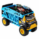 Hot Wheels Monster Mover and 3 Monster Trucks