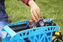 Hot Wheels Monster Mover and 3 Monster Trucks