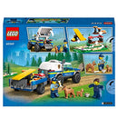 LEGO City 60369 Mobile Police Dog Training Set with Toy Car