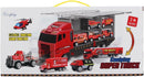 Ultimate Versatile 10 in 1 Big Carrier Truck - Complete Fire Truck Toy Set