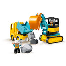 LEGO DUPLO 10931 Truck & Tracked Excavator Construction Toys