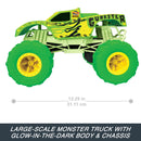 Hot Wheels Monster Trucks Remote Control Gunkster Glow In The Dark 1:15 Scale