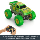Hot Wheels Monster Trucks Remote Control Gunkster Glow In The Dark 1:15 Scale
