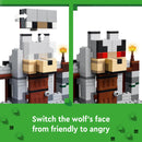 LEGO Minecraft 21261 The Wolf Stronghold Set