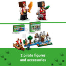 LEGO Minecraft 21261 The Wolf Stronghold Set