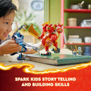 LEGO NINJAGO 71808 Dragons Rising Kai’s Elemental Fire Mech Ninja Set