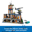 LEGO City 60419 Police Prison Island Building Toy Set