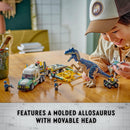 LEGO Jurassic World 76966 Dinosaur Missions: Allosaurus Transport Truck Set