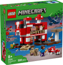 LEGO Minecraft 21270 The Mooshroom House Set