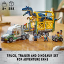 LEGO Jurassic World 76966 Dinosaur Missions: Allosaurus Transport Truck Set
