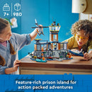 LEGO City 60419 Police Prison Island Building Toy Set