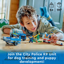 LEGO City 60369 Mobile Police Dog Training Set with Toy Car