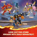 LEGO NINJAGO 71808 Dragons Rising Kai’s Elemental Fire Mech Ninja Set