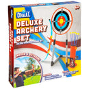 Deluxe Archery Set for Kids – Bow, 5 Arrows, Target & Carry Case Included