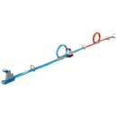 Hot Wheels Double Loop Dash Track Set & 2 Diecast Toy Cars