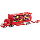 Disney Pixar Cars Mack Mini Racers Hauler Playset with 5 Mini Cars Racers