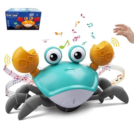 Crawling Crab Interactive Electronic Educational Toy with Music and Lights