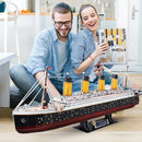 Titanic 3D Puzzle with Lights