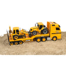 JCB Heavy Load Transporter Playset with Tractor & Backhoe Loader