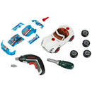Build and Tune Toy Car Set with Lights, Sounds, Tyres and Sticker Options