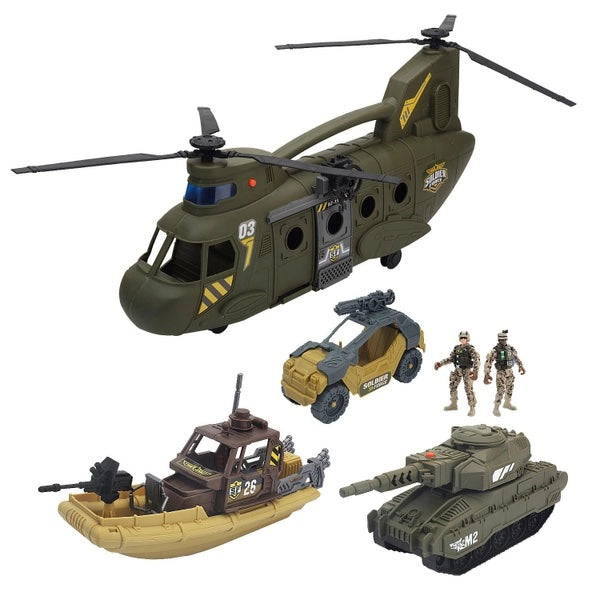 Soldier Force Military Vehicles Playset - Main Image