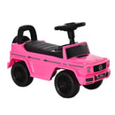 Benz G350 Kids Ride on Sliding Car With Under Seat Storage - Pink