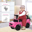 Benz G350 Kids Ride on Sliding Car With Under Seat Storage - Pink