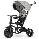 Rito Star 3-Stage Folding Trike with Reclining Seat & UV Canopy – Grey