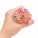 Mesh Bead Squeeze Balls 3 5 10 Pack Stress Relief Fidget Toy Kids