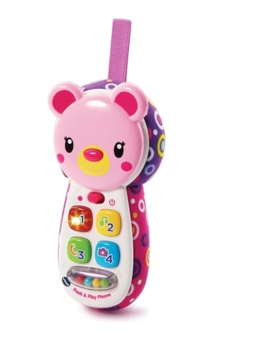 VTech Peek & Play Phone Pink