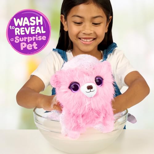Mystery Plush Pet Scruff in Pink with Grooming Set and Surprise Reveal Assortment