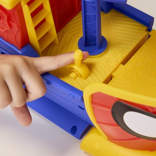 Marvel Spidey and His Amazing Friends Water-Webs Ahoy Bubble Pirate Ship Playset