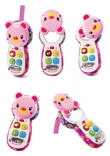 VTech Peek & Play Phone Pink