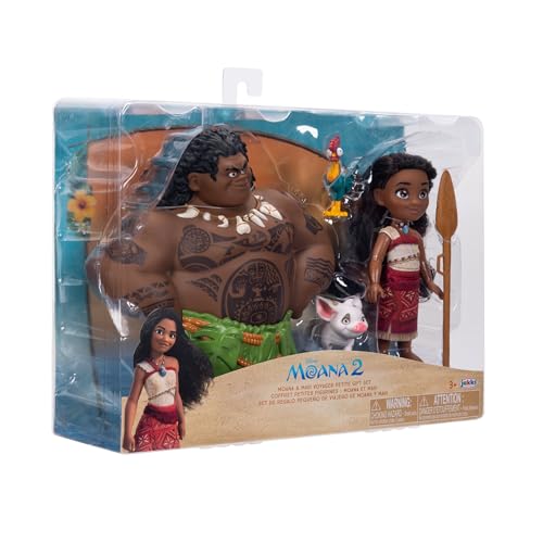 Disney Moana 2 Moana and Maui Voyager Petite Dolls Set