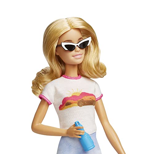 Barbie Travel Doll with Dog and Holiday Accessories Set