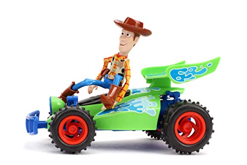 Disney Toy Story Remote Control Turbo Buggy with Woody 1:24 Scale