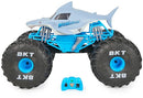 Monster Jam, Official 1:6 Mega Megalodon All-Terrain Remote Control Monster Truck