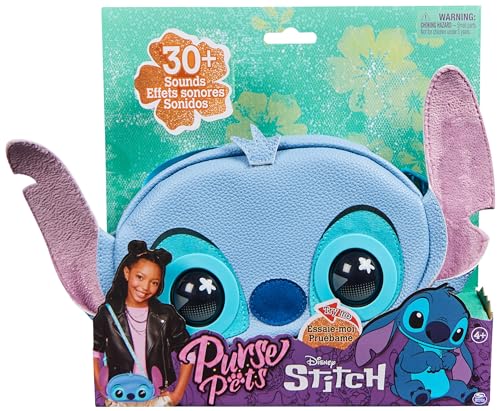 Purse Pets Disney Stitch Interactive Pet with 30+ Sounds