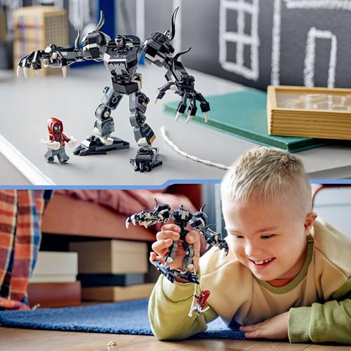 LEGO Marvel 76276 Venom Mech Armour vs. Miles Morales Set