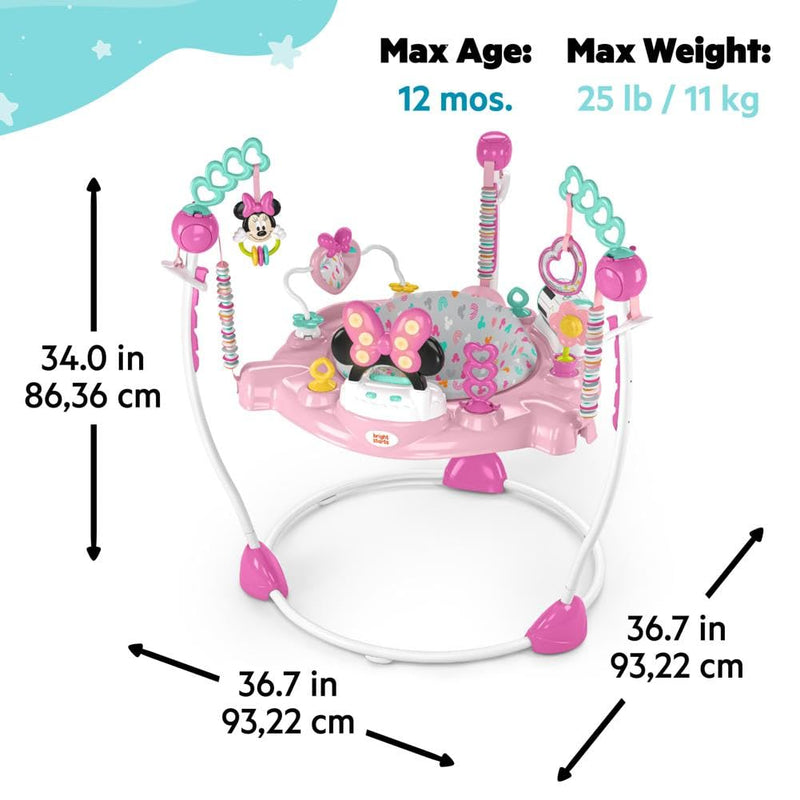 Bright Starts Disney Baby Minnie Mouse Baby Jumper