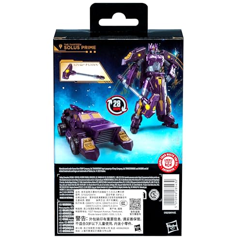 Transformers Age of the Primes Action Figure Deluxe The Thirteen Solus Prime