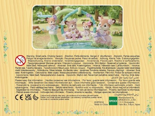 Sylvanian Families Deer Babies Floral Swing Set