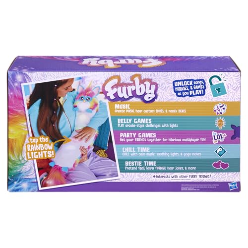 Furby Interactive DJ Furby Rainbow