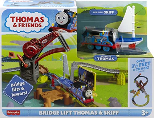 Thomas & Friends Bridge Lift Thomas & Skiff Track Playset