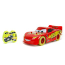 Disney Cars Glow Racers Lightning McQueen Remote Control Car 1:14 Scale